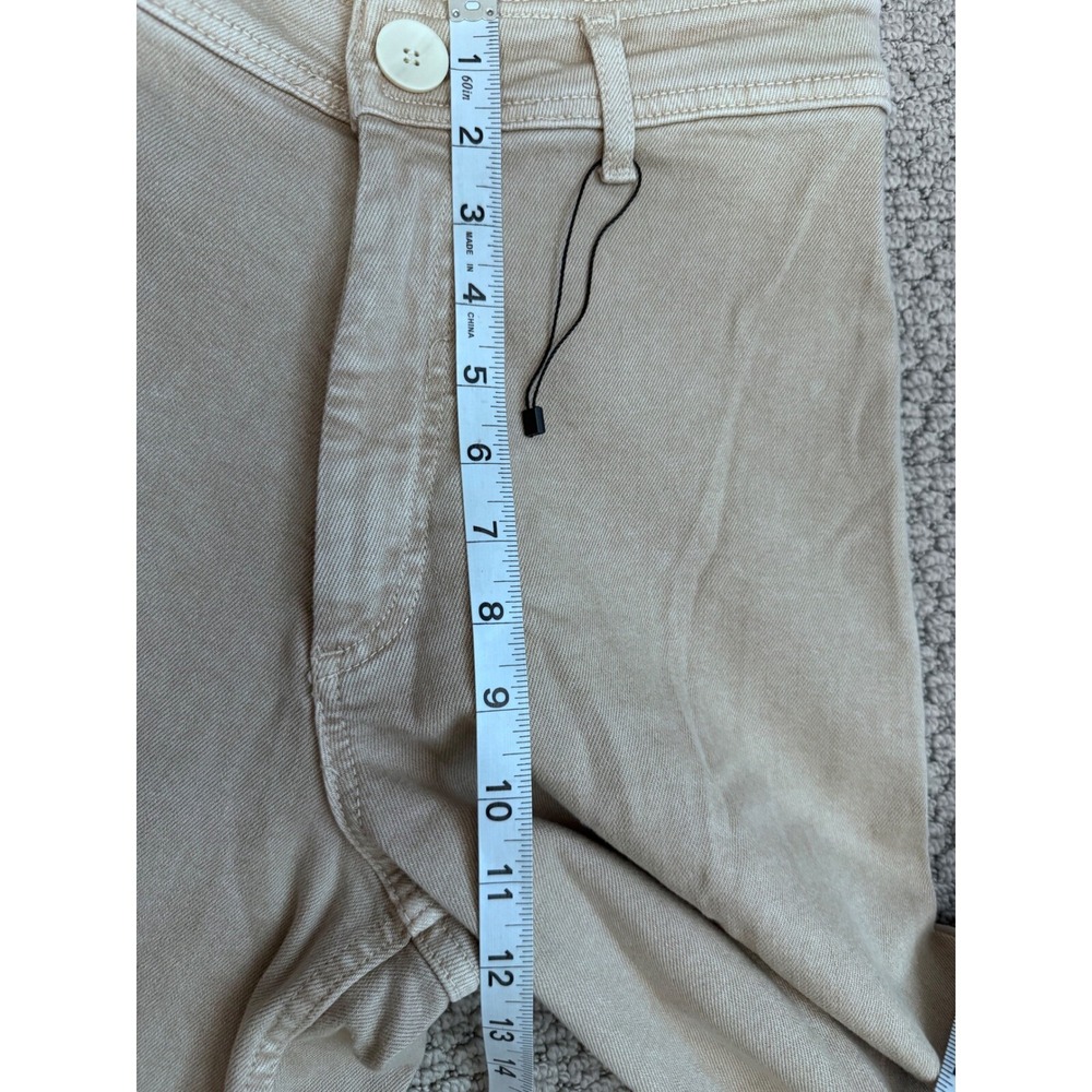Zara The‎ Marine Straight Jeans Women's Size 2 Wide Leg - Picture 8 of 9